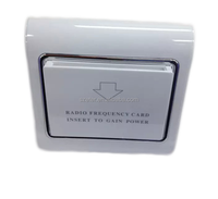 Interruptor de Energía Inteligente con Tarjeta RFID de Diseño Moderno para Ahorro de Energía en Apartamentos y Hoteles