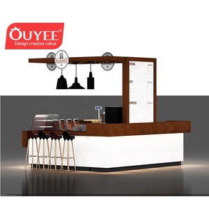 Quiosco de Café de Alta Calidad, Diseño de Cafetería, Quiosco de Helados, Diseños de Quioscos de Cafetería, Mostrador de Comida Rápida - Product Image 3