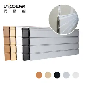 Unipower — solution de rangement murale en PVC, panneau de couleur noir, gris, jaune, bleu, rouge