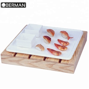 Suministros para Restaurantes Italianos, Equipo para <span class=keywords><strong>Banquetes</strong></span>, Exhibidores Decorativos <span class=keywords><strong>de</strong></span> Postres para Buffet, Elevadores <span class=keywords><strong>de</strong></span> Madera para Alimentos - Product Image 5