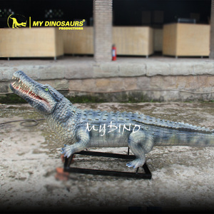 Estatua de MY DINO XJ230 para decoración del parque, Animal animatrónico, cocodrilo - Product Image 3