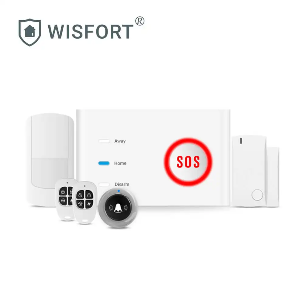Беспроводная система охранной сигнализации с Wi-Fi и дистанционным управлением через приложение