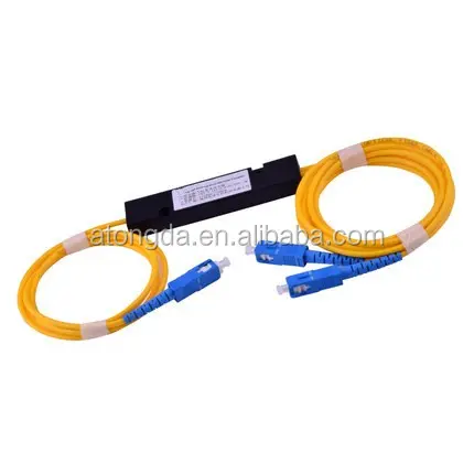 Fibre Optics FBT Coupler or FBT Splitter - Bare Fibre with different Split Ratios