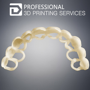 أداء قوي الراتنج 3d خدمة الطباعة النموذج نموذج الأسنان دفعة صغيرة - Product Image 2