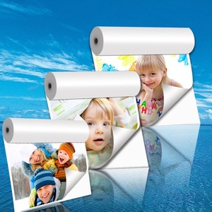 260gsm Premium RC parlak/yarı parlak mürekkep püskürtmeli fotoğraf kağıdı rulo 24"