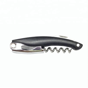 Tire-bouchon à vin en acier inoxydable élégant personnalisé de qualité supérieure bouteille personnalisée portable écologique cadeaux promotionnels - Product Image 2