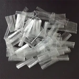 Fibrillated Polypropylene Staple Fiber Mesh For Concrete PP Fibres Concrete Fibers