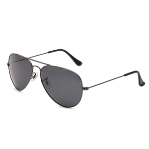 Los hombres clásicos de la marca pendiente <span class=keywords><strong>aviator</strong></span> 3025 logo metal Rana gafas de sol - Product Image 1
