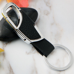 Portachiavi Classico da <span class=keywords><strong>Uomo</strong></span> in Pelle PU con Cinturino da Cintura e Anello Portachiavi in Metallo per <span class=keywords><strong>Auto</strong></span> - Product Image 4
