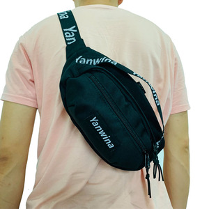 Groothandel Custom Logo <span class=keywords><strong>Fanny</strong></span> Pack Fitness Zwart Rood Wit <span class=keywords><strong>Neon</strong></span> Polyester Zachte Hardheid Cartoon Aangepaste Riemvorm Tas Voor - Product Image 3