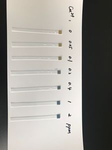 Ferro piombo Rame Mercurio e Fluoro-kit per il test di metalli Pesanti in acqua Acqua A Casa Kit per il Test