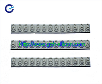 Clavier de piano électronique en silicone de haute qualité, personnalisé en usine, 12 touches, clavier conducteur