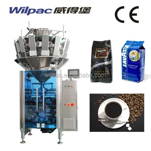 Prix usine multi-fonction espresso café poudre snack alimentaire sac haricot café machine d'emballage sous vide