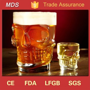 bán buôn rẻ thiếc hộp sọ <span class=keywords><strong>Doom</strong></span> bia Stein kính - Product Image 3