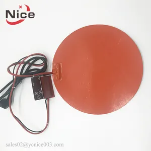 220v 135w Round silicone heating pad heater