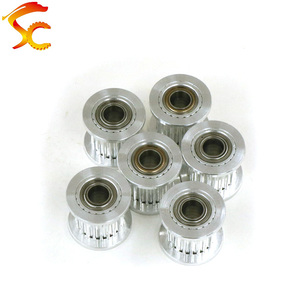 Prezzo di fabbrica alesaggio ruota sincrono 5mm con cuscinetto per la larghezza della cinghia 10MM 2GT <span class=keywords><strong>20</strong></span> denti puleggia per stampante 3D - Product Image 5