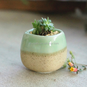 <span class=keywords><strong>Mini</strong></span> Pots <span class=keywords><strong>de</strong></span> fleurs artificielles en céramique, Pots pour plantes, vente en gros, 7 pièces - Product Image 3