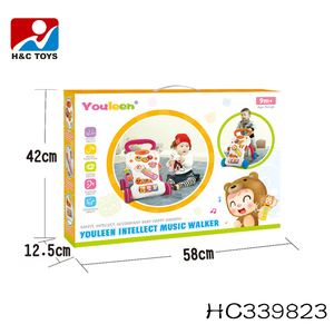 Plus Populaire En Plastique Éducatif Bébé Chariot Marcheur <span class=keywords><strong>Trotteur</strong></span> Avec Musique HC339823 - Product Image 3