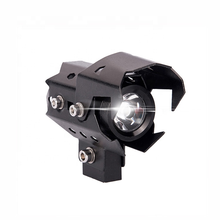 Черная, серебристая, синяя, золотистая, красная U8/W алюминиевая лампа, линза, лазерные аксессуары для мотоциклов, светодиодная фара