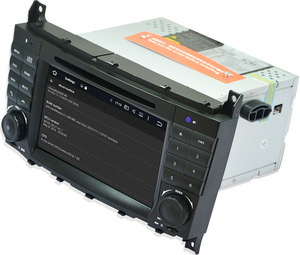2 DIN 7 "<span class=keywords><strong>Gps</strong></span> navigasyon ile LCD-TFT dokunmatik ekran ucuz araç DVD oynatıcı Mp3/Mp4/Mp5 çalar Mercedes Benz W203 için - Product Image 1