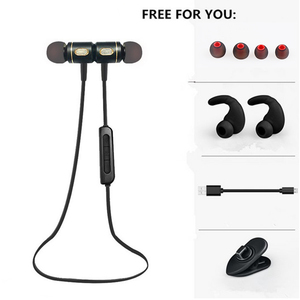 Bluetooth Casque Sans Fil Dans L'oreille Écouteurs V4.1 Stéréo <span class=keywords><strong>Bruit</strong></span> Isoler Sport Casque avec Mic - Product Image 1