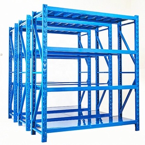 Недорогая, сертифицированная ISO и CE, легко собираемая, с защитой от коррозии, среднегрузовая стеллажная система для склада с длинными пролетами - Product Image 1