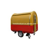 Auto Led Display Mobiele Restaurant Camper Glasvezel Reclame Fietskar