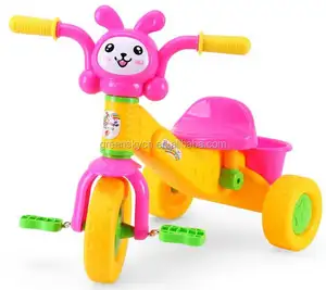 3 轮儿童自行车塑料婴儿三轮车骑玩具工厂
