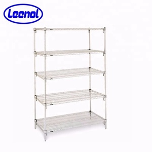 Estante de alambre Industrial antiestático OEM, estantería de alambre cromado ESD <span class=keywords><strong>con</strong></span> rueda - Product Image 4