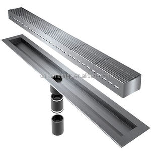 Stainless Steel Shower <strong>Linear</strong> <strong>Drain</strong>, Shower <strong>Drain</strong> and Pool <strong>Drain</strong> Grate - Product Image 2