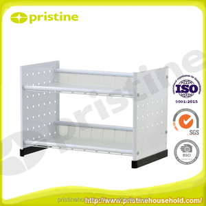 Organizador de escritorio de Metal de diseño moderno de alta calidad, estanterías de hierro, venta al por mayor por Taiwán, fabricante de muebles de almacenamiento para el hogar - Product Image 3