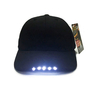 قبعة بيسبول رخيصة مخصصة بإضاءة LED، قبعة صلبة مع ضوء LED - Product Image 2