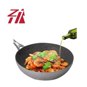 <span class=keywords><strong>Wok</strong></span>-cocina <span class=keywords><strong>de</strong></span> inducción y gas <span class=keywords><strong>wok</strong></span> <span class=keywords><strong>de</strong></span> aluminio forjado, utensilios <span class=keywords><strong>de</strong></span> cocina comercial con recubrimiento antiadherente, sartén <span class=keywords><strong>de</strong></span> 32cm <span class=keywords><strong>de</strong></span> alto calor - Product Image 2
