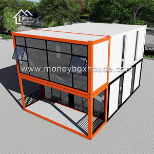 20ft prefabbricata modulare anti-corrosione isolato moderna spiaggia portatile materiale capanne - Product Image 3