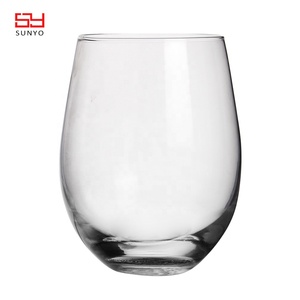 Verres à <span class=keywords><strong>vin</strong></span> gobelet transparent sans pied <span class=keywords><strong>pas</strong></span> <span class=keywords><strong>cher</strong></span> faits à la main avec nouveau logo personnalisé <span class=keywords><strong>verre</strong></span> à <span class=keywords><strong>vin</strong></span> sans pied - Product Image 6