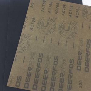 Papel de Lija Impermeable de Proveedor de Fábrica, Apto <span class=keywords><strong>para</strong></span> el Mercado de la India, Papel Abrasivo Flexible - Product Image 1