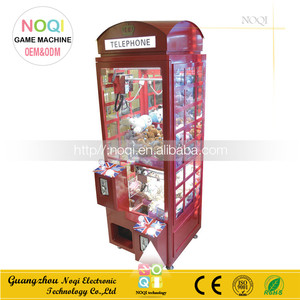 NQC-B12 Telphone <span class=keywords><strong>DOS</strong></span> Jugadores family fun juguete premio grúa garra máquina de juegos electrónicos - Product Image 2