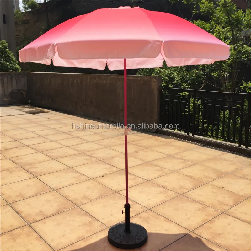 200 см металлический каркас 100% полиэстер Роскошные розовый цвет меняется пляжный зонт