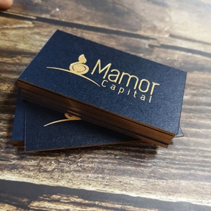 Tùy Chỉnh Tên Thẻ/Dập Nổi In Ấn/Letterpress In Ấn Thẻ Kinh Doanh 4c + 4c CMYK Pantone - Product Image 1