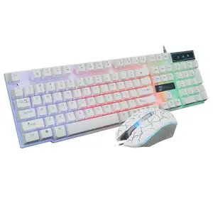 Wholesale Wired Usb Backlit MechanicaI Illuminated Gaming Keyboard And Mouse