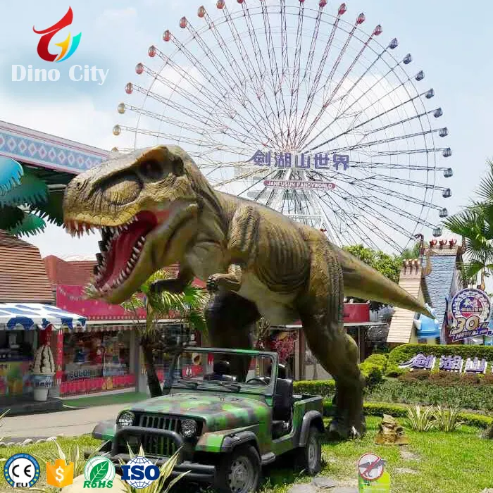 Taman Hiburan Zigong Animatronik Dinosaurus