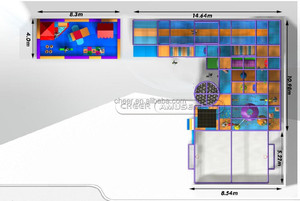 Attrezzatura Playground Indoor Soft Play di Cheer Amusement per Aree Gioco per Bambini in <span class=keywords><strong>Parchi</strong></span> <span class=keywords><strong>Divertimento</strong></span> - Product Image 4