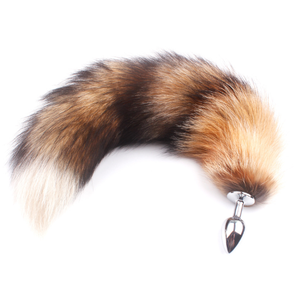 <span class=keywords><strong>Plug</strong></span> Anale in Metallo con Coda Lunga a Forma di Animale, Dilatatore Anale per Donne e Uomini, Giocattoli Sessuali Divertenti per Adulti - Product Image 1