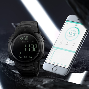 Montre-bracelet <span class=keywords><strong>Skmei</strong></span> <span class=keywords><strong>1301</strong></span>, podomètre sportif, montre intelligente avec caméra SIM, smartwatch pour smartphone - Product Image 4