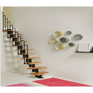 Intérieur bois échelle conception préfabriquée en métal escaliers résidentiel utilisé escalier en métal - Product Image 5