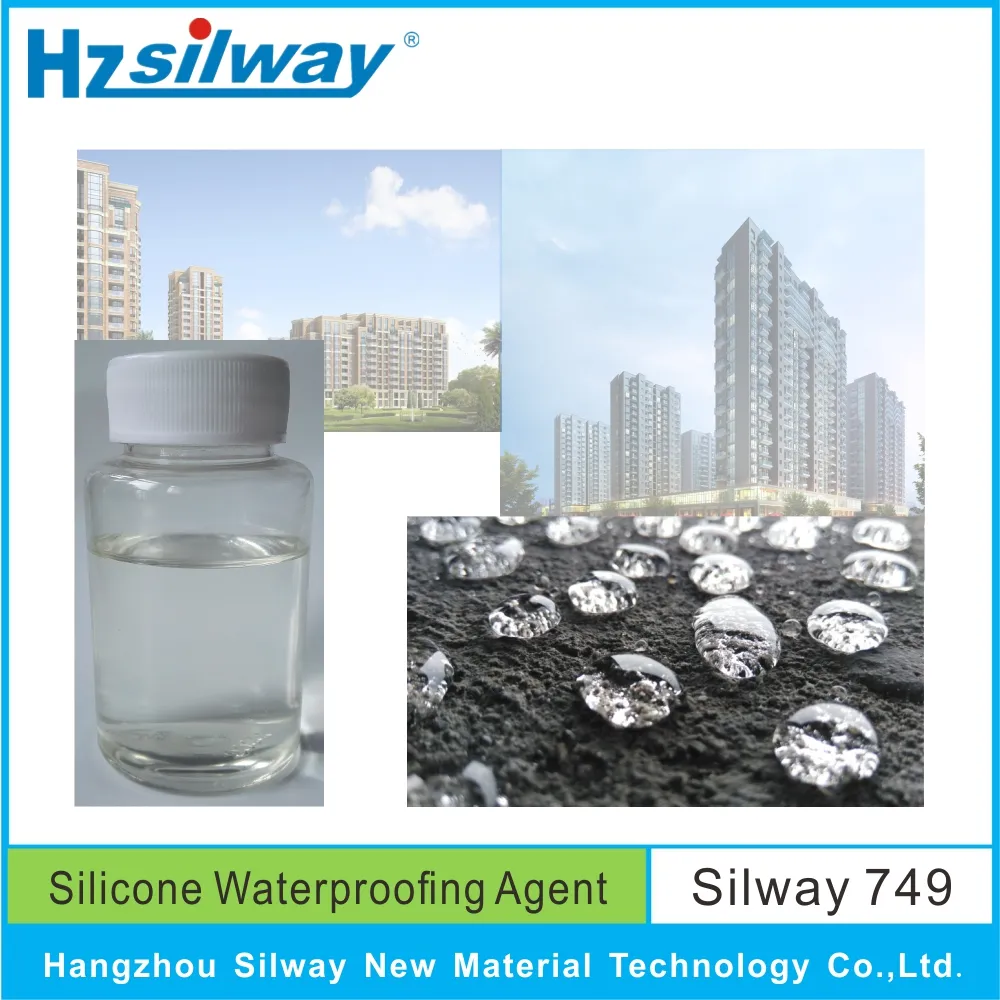 Ventes chaudes Silway 749 béton scellant nano étanche résistant à l'humidité matériel avec haute performance