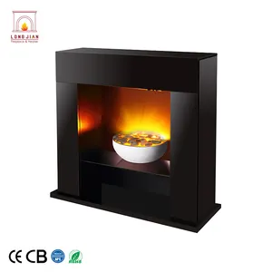 Factory direct sale economic reliable french style wooden fireplace hearth with high quality LJSF4003ME