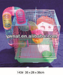 Novel Ontwerp Draad Hamster Kooi/Konijn Kooi/Kat Kooien Met Grappige Accessoires - Product Image 1