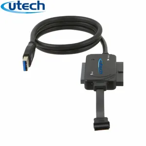 Utech SATA/PATA/IDE 驱动器为 USB 2.0 适配器转换器电缆 2.5/3.5 英寸硬盘驱动器