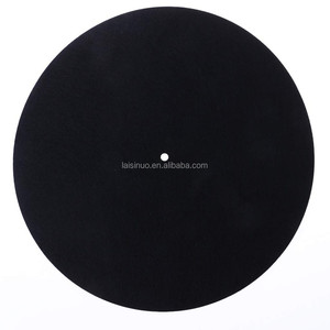 Tapete Antiestático <span class=keywords><strong>de</strong></span> Fieltro para Tocadiscos, para Discos <span class=keywords><strong>de</strong></span> Vinilo <span class=keywords><strong>de</strong></span> 12 o 7 Pulgadas, con Logotipo, para Audiófilos y DJs - Product Image 2